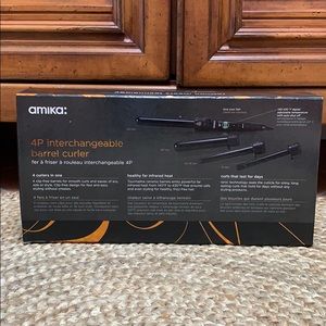 Amika 4P INTERCHANGEABLE BARREL CURLER